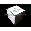 different color paper ring box with foam insert, small paper jewelry box